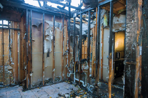 Professional Emergency Fire Cleanup technician working in Dearborn Heights, MI